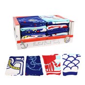 Wholesale - 30"x60" NORDIC PRINTED BEACH TOWEL C/P 24, UPC: 848496064690